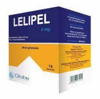 Picture of LELIPEL 4MG 14 ORAL GRANULES IN SACHET