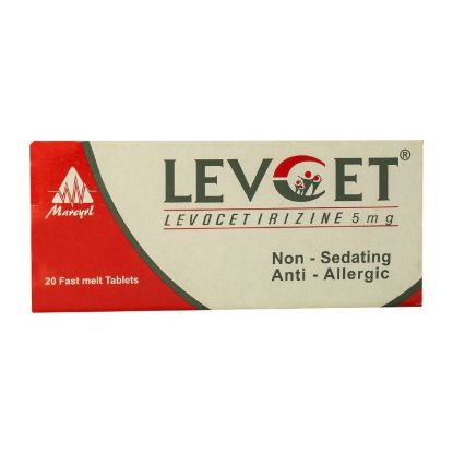 Picture of LEVCET 5MG 20 TAB