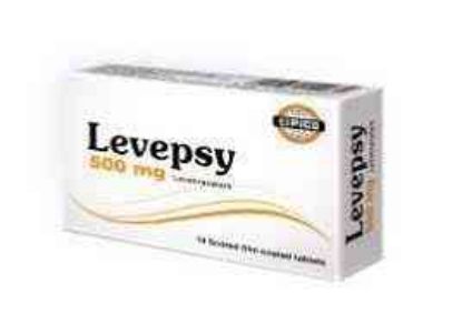 Picture of LEVEPSY 500 MG 10 SCORED F.C.TAB