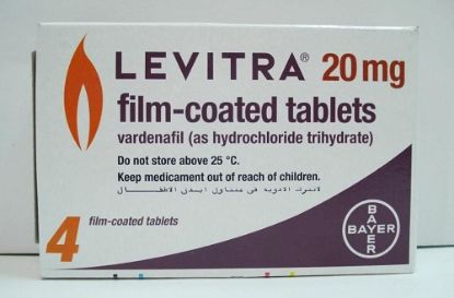 Picture of LEVITRA 20 MG 4 F.C.TAB