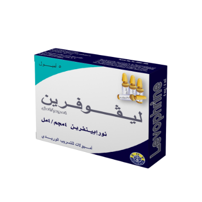 Picture of LEVOPHRINE 4MG/4ML I.V 5 AMP