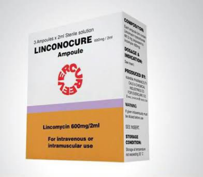 Picture of LINCONOCURE 600MG/2ML SOLUTN. FOR I.V/I.M INJECTION (AMP)