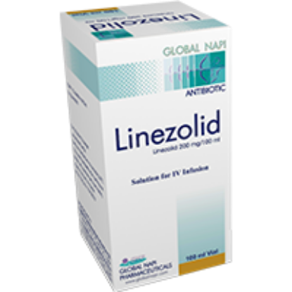 Picture of LINEZOLID 200MG/100ML I.V. VIAL