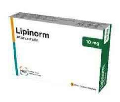 Picture of LIPINORM 10 MG 7 F.C.TAB