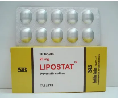 Picture of LIPOSTAT 20 MG 10 TAB