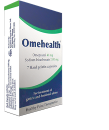 Picture of OMEHEALTH 40/1100 MG 7 CAP