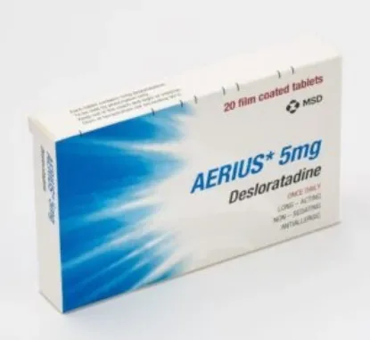 Picture of AERIUS 5 MG 20 F.C.TAB