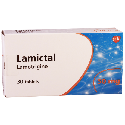 Picture of LAMICTAL 50MG 30 TAB