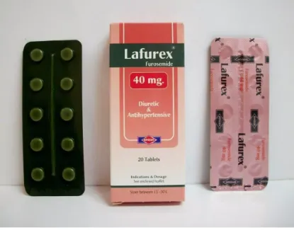 Picture of LAFUREX 40MG 20 TAB