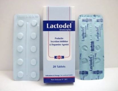 Picture of LACTODEL 2.5MG 20 TAB