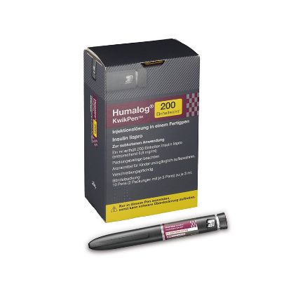 Picture of HUMALOG KWIKPEN 200I.U./ML (5 PENS)