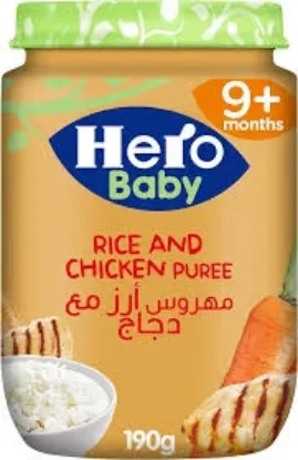 Picture of HERO BABY RICE & CHICKEN CEREAL 150 GM