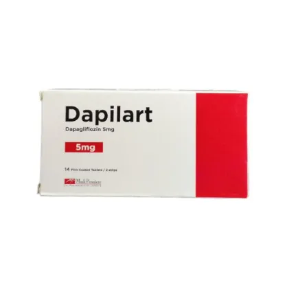 Picture of DAPILART 5 MG 14 F.C. TABS.
