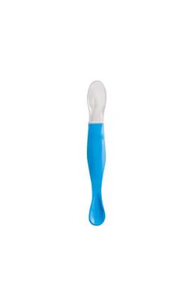 Picture of NICE BABY BLUE SILICONE SPOON 