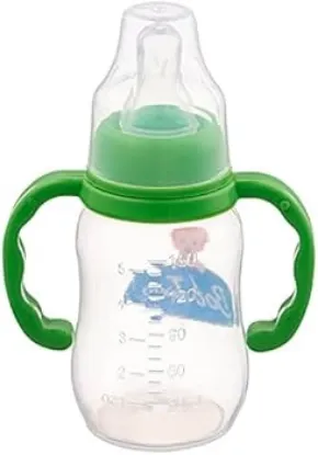 Picture of NICE BABY BOTTLE, 150 MM, GREEN HANDLE