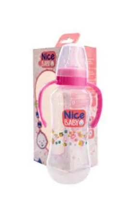 Picture of NICE BABY BOTTLE 280M WITH ROSE HANDLE