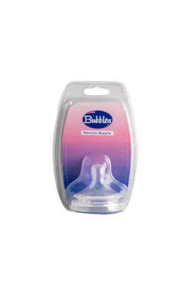 Picture of BUBBLES NATURAL NIPPLE(6-M)