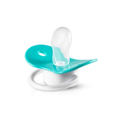 Picture of BUBBLES BEVELED PACIFIER 0-3M, GREEN