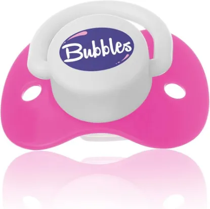 Picture of BUBBLES NORMAL PACIFIER 0-3M ROSE