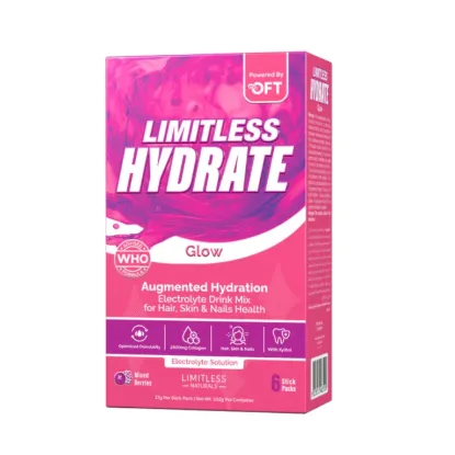 Picture of LIMITLESS HYDRATE GLOW MIXEDBERRIES 6STICK PACKS