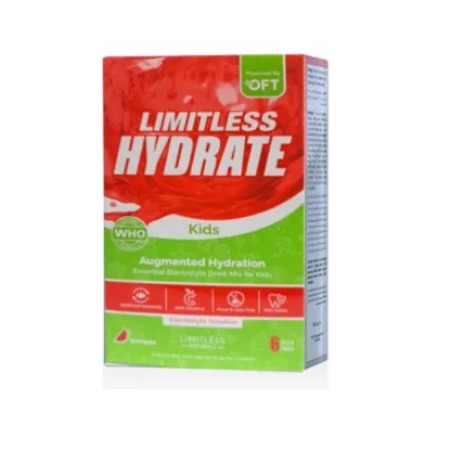 Picture of LIMITLESS HYDRATE KIDS WATERMELON 6 STICK PACKS