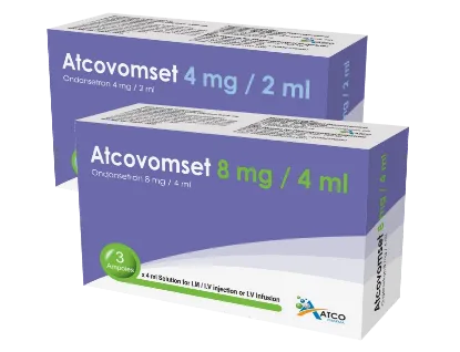 Picture of ATCOVOMSET 8MG/4ML 3 AMP