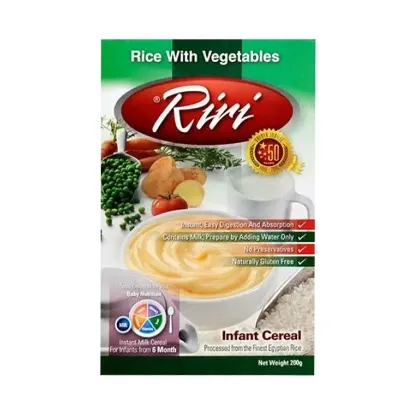 Picture of RIRI RICE WITH VEGETABLES 200GM
