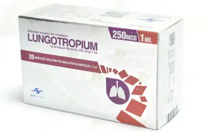 Picture of LUNGOTROPIUM 250MCG/1ML 20 UNIT DOSE VIAL NEBULIZER SOLN