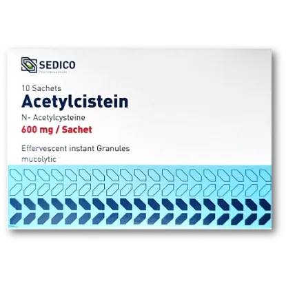 Picture of ACETYLCISTEIN 600 MG 10 EFF. INSTANT GRAN. SACHET