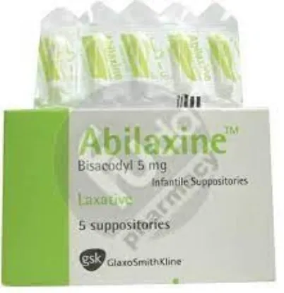 Picture of ABILAXINE 5MG 5 INFANTILE SUPP