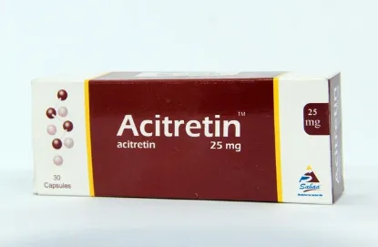 Picture of ACITRETIN 25MG 30 CAP