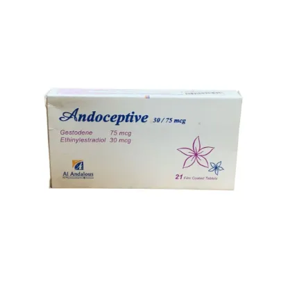 Picture of ANDOCEPTIVE 30/75MCG 21 C.TAB