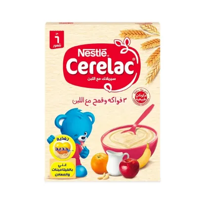 Picture of NESTLÉ CERELAC 3 Fruits & Wheat with Milk 250g