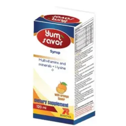 Picture of YUM SAVOR SYRUP 120 ML