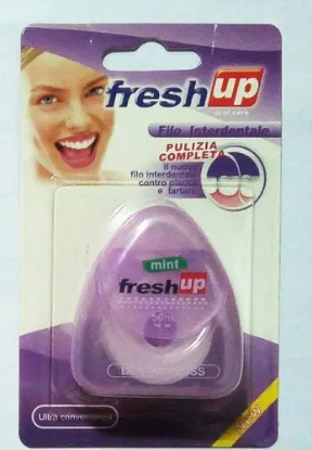 Picture of FRESH UP DENTAL FLOSS PURPLE 50M